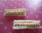A picture of step 2 of Crispy Chikuwa.