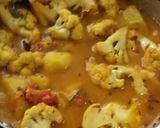 নিরামিষ আলু ফুলকপির ডালনা (niramish aloo foolkopir dalna recipe in Bengali) রেসিপি ধাপ - 6 ছবি