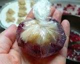 A picture of step 15 of Hydrangea (Japanese Confectionery) Made with Simmered Beans.