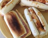 Foto del paso 3 de la receta: Baguette Tostado de Jamón y Queso