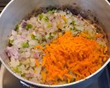 Foto del paso 3 de la receta: Hamburguesas de garbanzos, calabaza y zanahoria