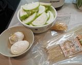 金沙絲瓜煨麵 / 濃厚感美味素食的食譜步驟1照片