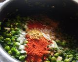 A picture of step 3 of Hare Chane ke Kebab.