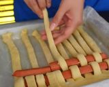 Foto langkah ke 6 dari resep Roti tikar sosis kekinian.