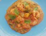 Foto del paso 8 de la receta: Curry rojo de langostinos y mango con arroz jazmín