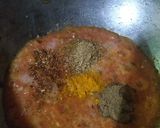 A picture of step 2 of Mix veg Chole.