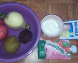 Foto langkah ke 1 dari resep Salad Buah Minimalis Premium Rasa Stroberi.