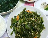 Hình bước làm 5 của món Nộm rau muống mắm tôm