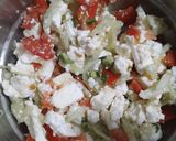 A picture of step 2 of Paneer Sandwich.