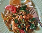 Foto langkah ke 10 dari resep Pecel bayam kwetiau goreng.