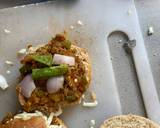Tawa burger recipe step 4 photo