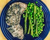Foto del paso 3 de la receta: Berenjenas asadas y verduras verdes