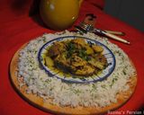 A picture of step 16 of Persian artichoke and celery stew.
