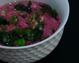 A picture of step 4 of Beetroot Yogurt Dip.