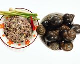 Hình bước làm 2 của món Ốc nhồi thịt