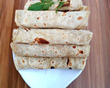 A picture of step 13 of Soft layered chapatti.