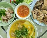 Hình bước làm 6 của món Bún vịt, măng tươi