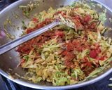 A picture of step 4 of Cabbage potato shak.