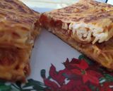 Foto del passaggio 4 della ricetta Frittata di spaghetti