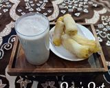 A picture of step 3 of Frozen Banana Lassi.