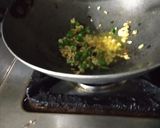 A picture of step 5 of BhindiBhurji.