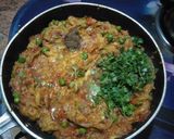 A picture of step 9 of Baigan ka bharta.