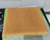 Foto langkah ke 4 dari resep Bolu Lapis Keju (3 telur) tanpa SP.