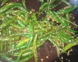 A picture of step 2 of Instant Mirch Achar.