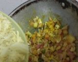 A picture of step 5 of Mysore Masala Dosa.