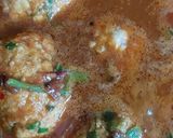 A picture of step 8 of Channa dhal vada curry.