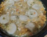 A picture of step 3 of Scallop and Pickled Mustard Green Soup Dumplings.