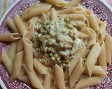 Foto del paso 5 de la receta: Fideos con salsa de arvejas al roquefort
