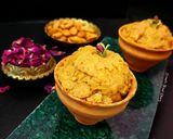 A picture of step 5 of Thirattipal or Jaggery Palkova.