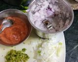 A picture of step 1 of Thotha Rice.