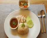 รูปขั้นตอนการทำที่ 10 ของ ข้าวมัน(อก)ไก่ สูตรไม่มันมาก