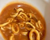 Foto langkah ke 5 dari resep Cumi saus padang.