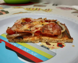 Foto del paso 9 de la receta: Pizza casera con masa de pollo asado