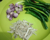 Foto langkah ke 1 dari resep Sambal Lombok Ijo Teri.