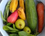 Foto langkah ke 1 dari resep Jus sayur dan buah #8.