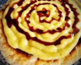 Foto del paso 4 de la receta Tarta de requeixo al limón con lemon crud y caramelo