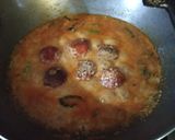 A picture of step 7 of Chhena malai kofta.