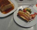 Foto del paso 8 de la receta: Budín de pan borracho con ensalada de frutas