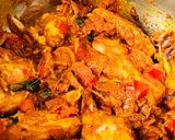 A picture of step 3 of Chicken Masala.