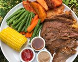 Foto langkah ke 2 dari resep Roasted Beef Sirloin.