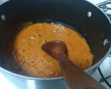 A picture of step 6 of Chicken Mole.