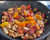 Foto del paso 3 de la receta: Hojaldre de setas y bacon