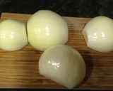 Foto del paso 1 de la receta Wok de zanahoria y cebolla con salchichas