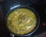 Foto del paso 4 de la receta: Pechuga de pollo a la mandarina y papas fritas