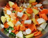 Zöldségleves🥘 recept fázis 2 fotója