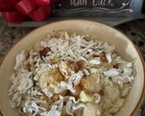 A picture of step 3 of Sticky Rice with Lotus Seeds and Mung Beans.